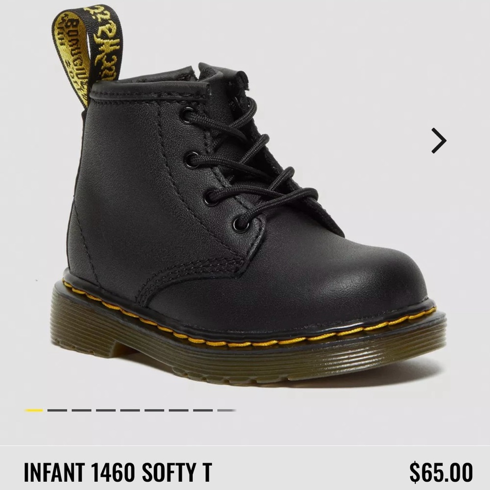 Toddler Black Dr Martens